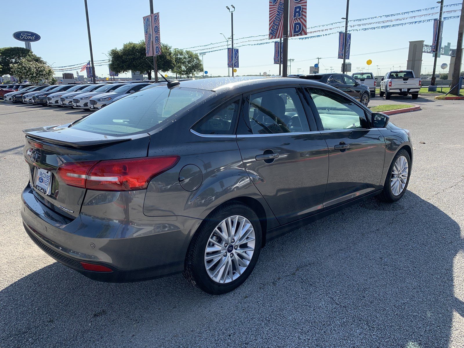Certified Pre-Owned 2018 Ford Focus Titanium Sedan in San Antonio ...