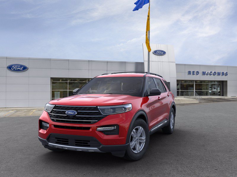 New 2020 Ford Explorer XLT Sport Utility in San Antonio #101909 | Red