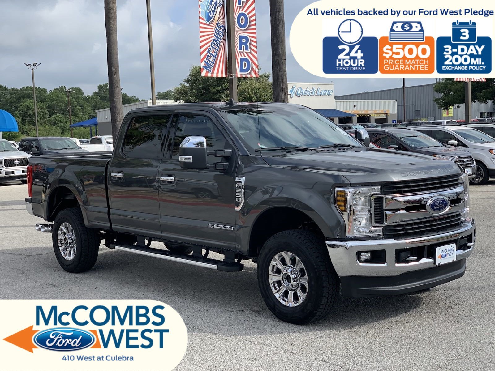 New 2019 Ford Super Duty F-250 SRW XLT Crew Cab Pickup in San Antonio ...