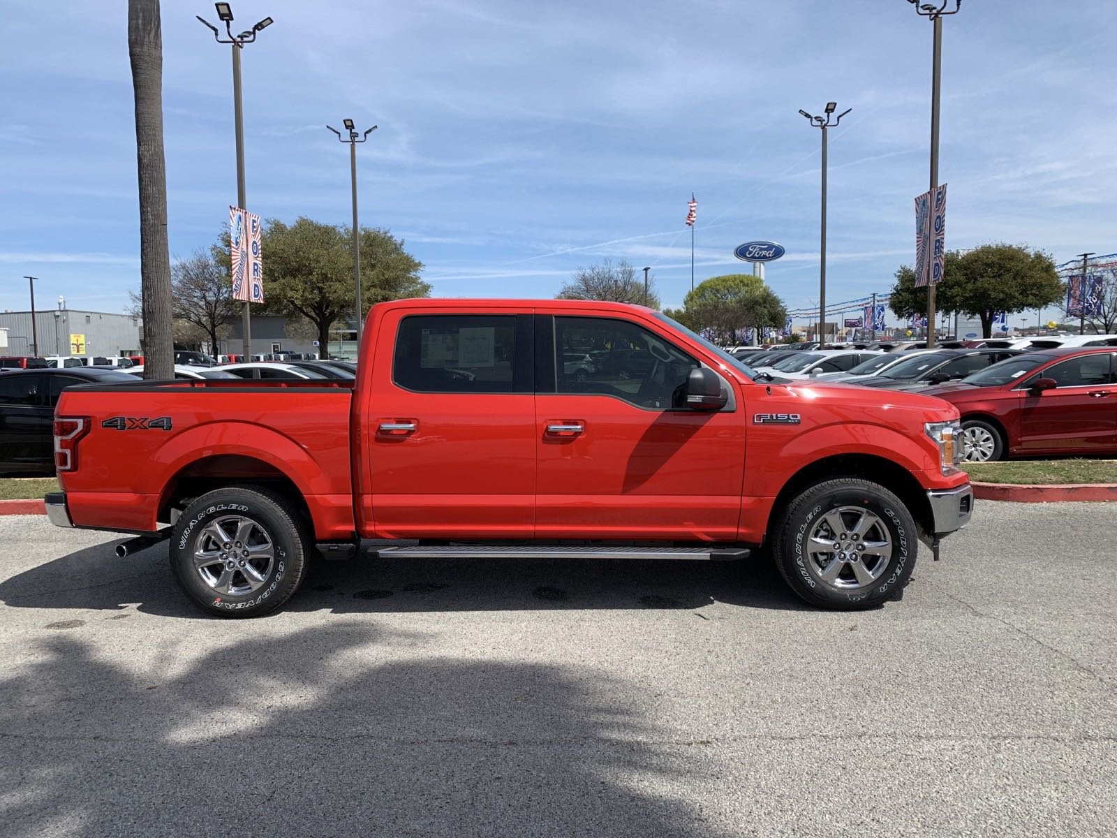 New 2018 Ford F-150 XLT Crew Cab Pickup in San Antonio #892866 | Red ...