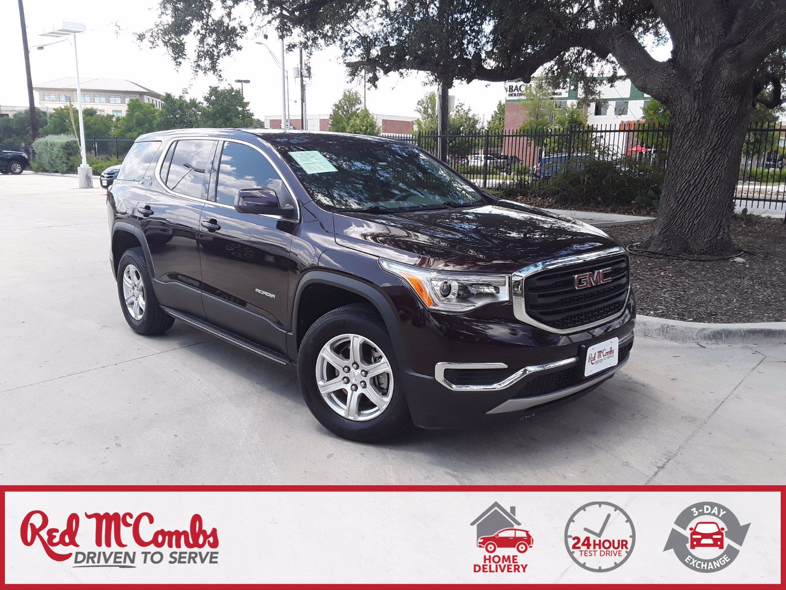 Pre Owned 2018 Gmc Acadia Sle Sport Utility In San Antonio 302308a Red Mccombs Automotive 7324