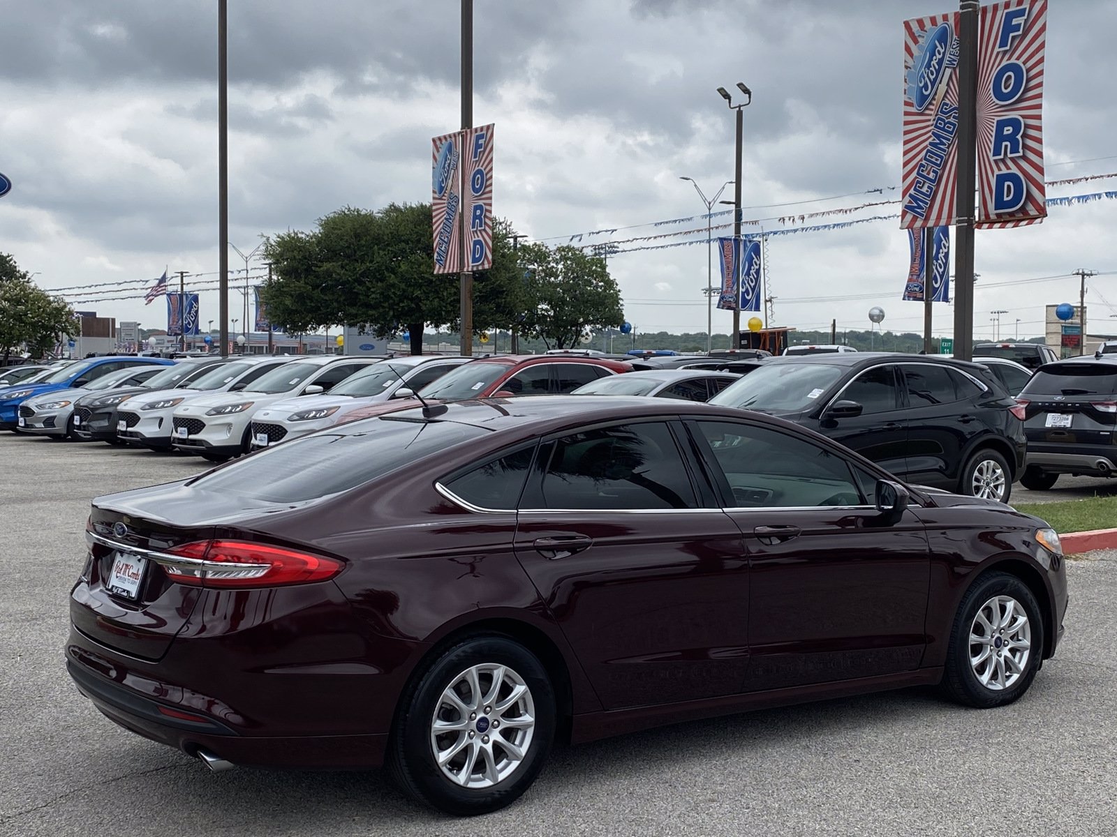 Certified Pre-Owned 2017 Ford Fusion S Sedan in San Antonio #91758 ...