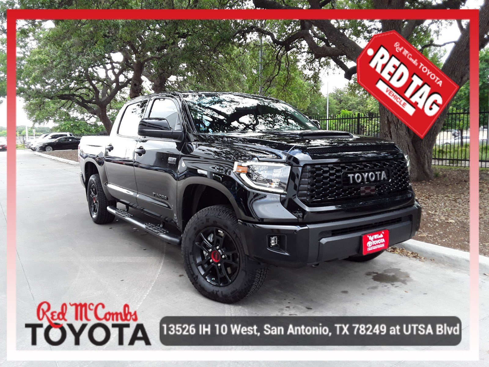 New 2019 Toyota Tundra TRD Pro CrewMax in San Antonio #392216 | Red ...