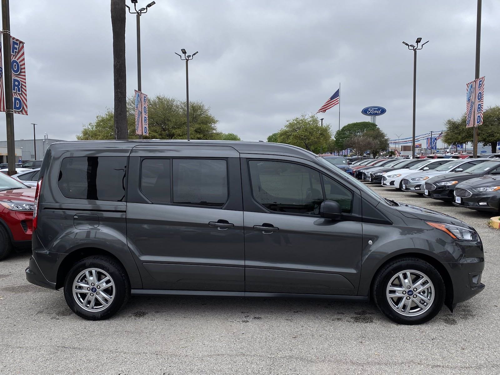 New 2020 Ford Transit Connect Wagon XLT Full-size Passenger Van in San Antonio #901081 | Red